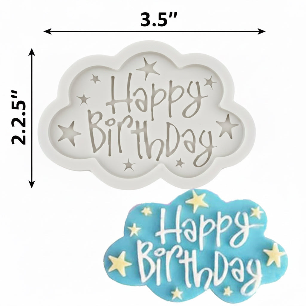Happy Birthday Mold