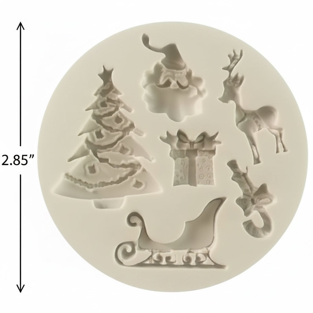 Round Christmas Mold
