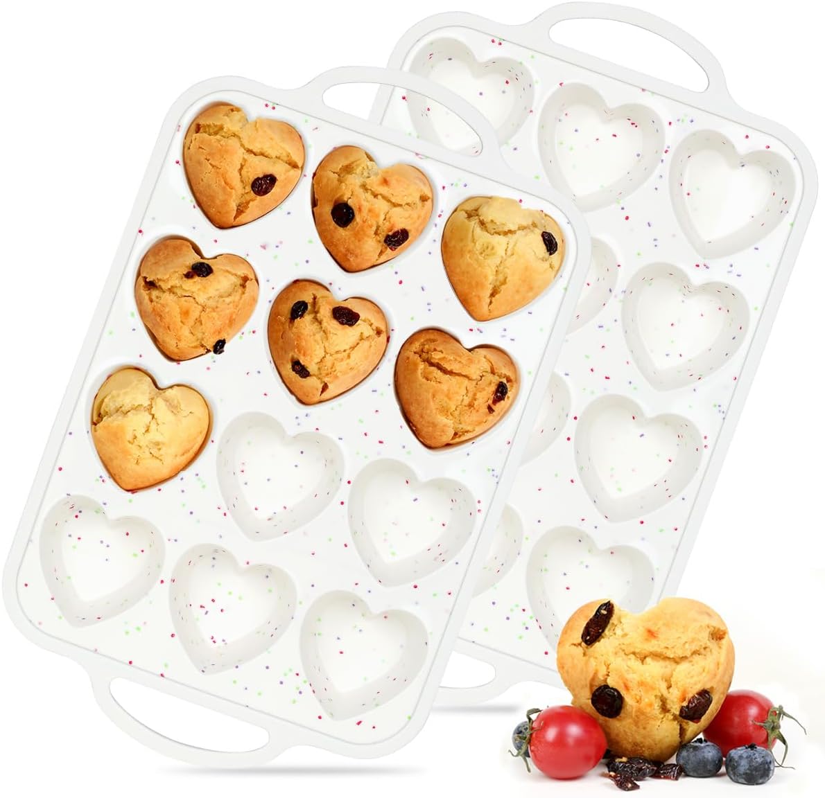 Heart Muffin Baking Pan