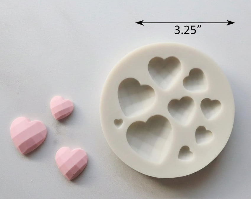 Geometric Heart Mold