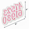 Numbers Mold