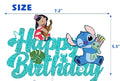 Cake Topper-Lilo & Stitch Happy Birthday