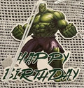 Cake Topper-Hulk Happy Birthday