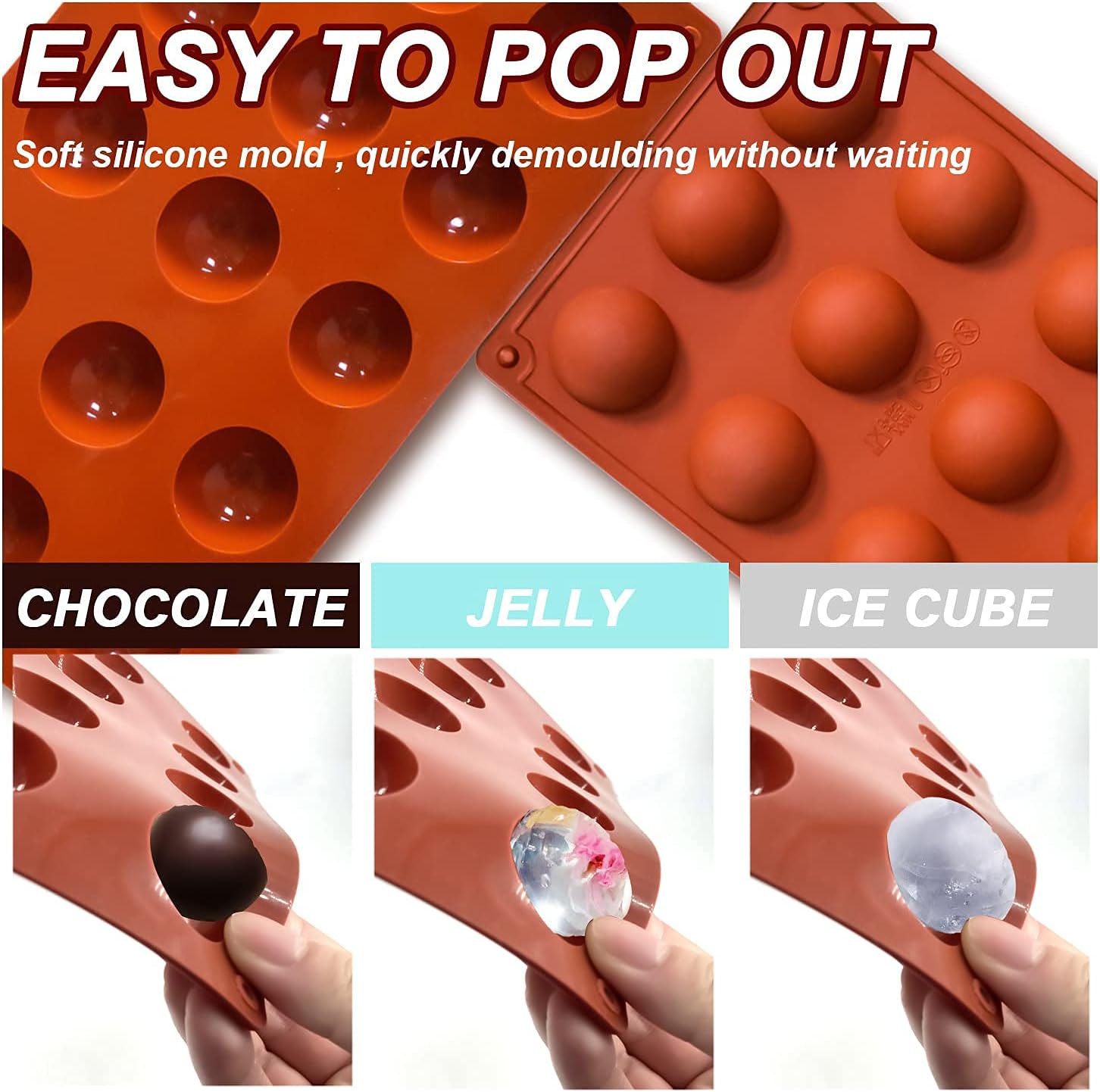 15 Cavity Non Stick Mold