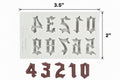 Numbers Mold