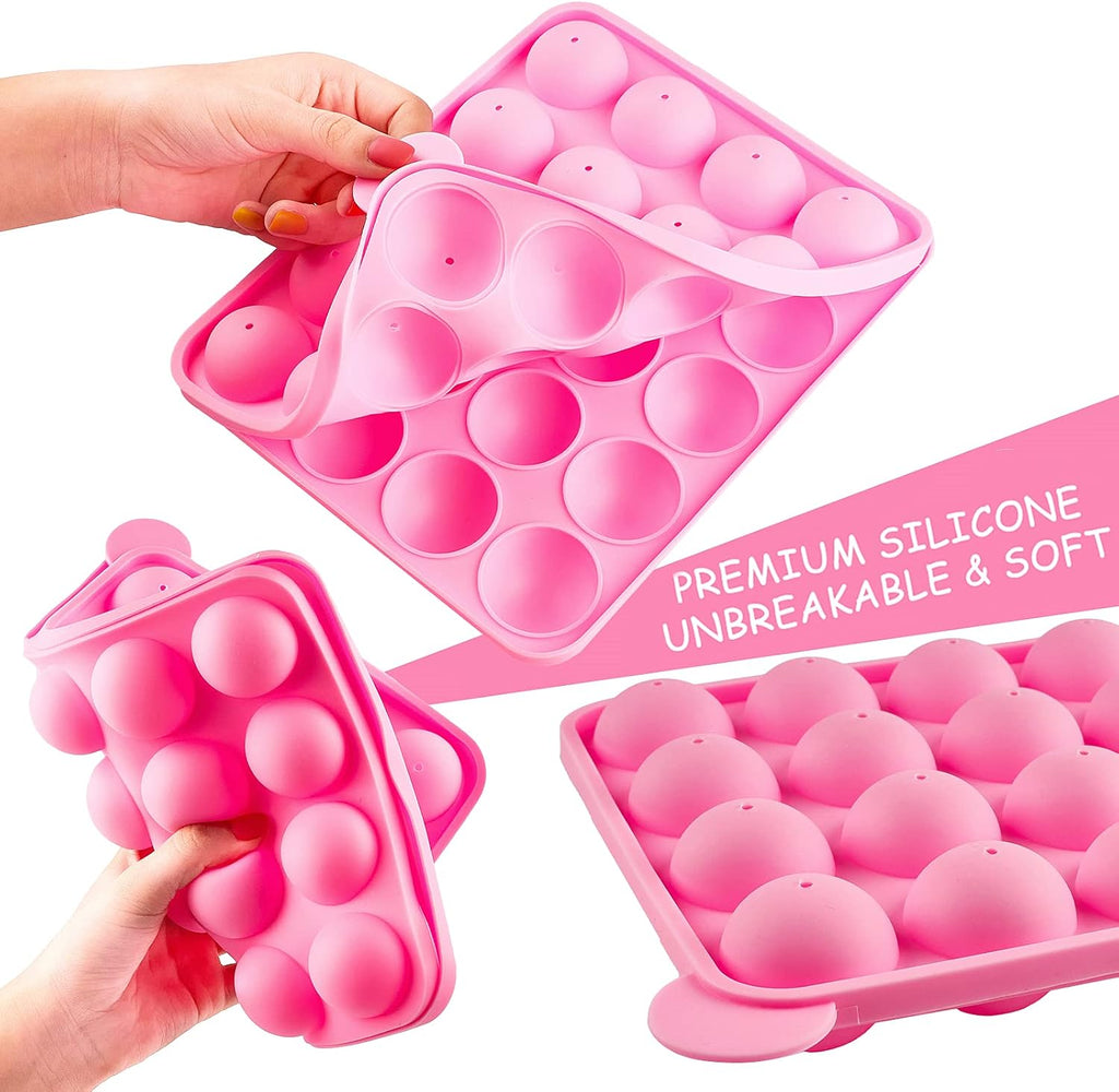 20 Cavity Silicone Cake Pop Mold Tray