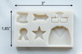Grad Mold With Glasses