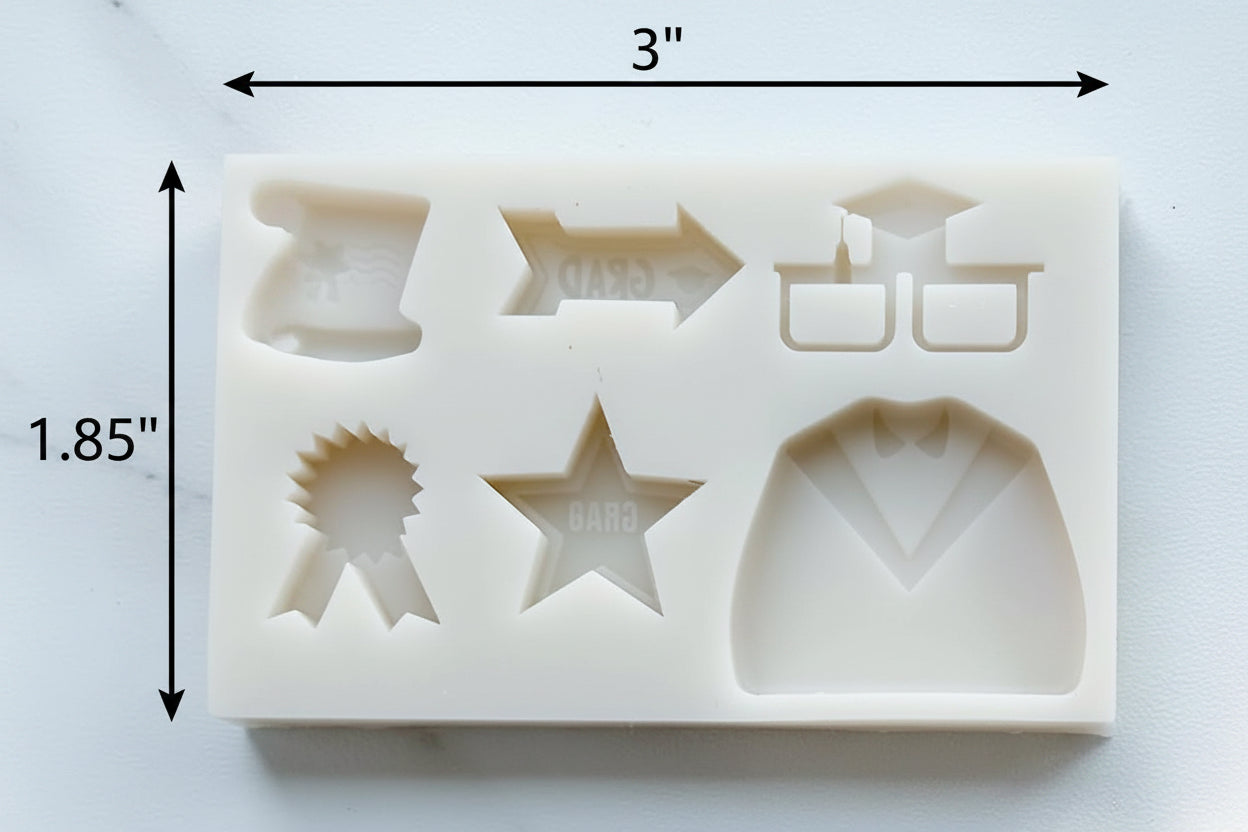 Grad Mold With Glasses