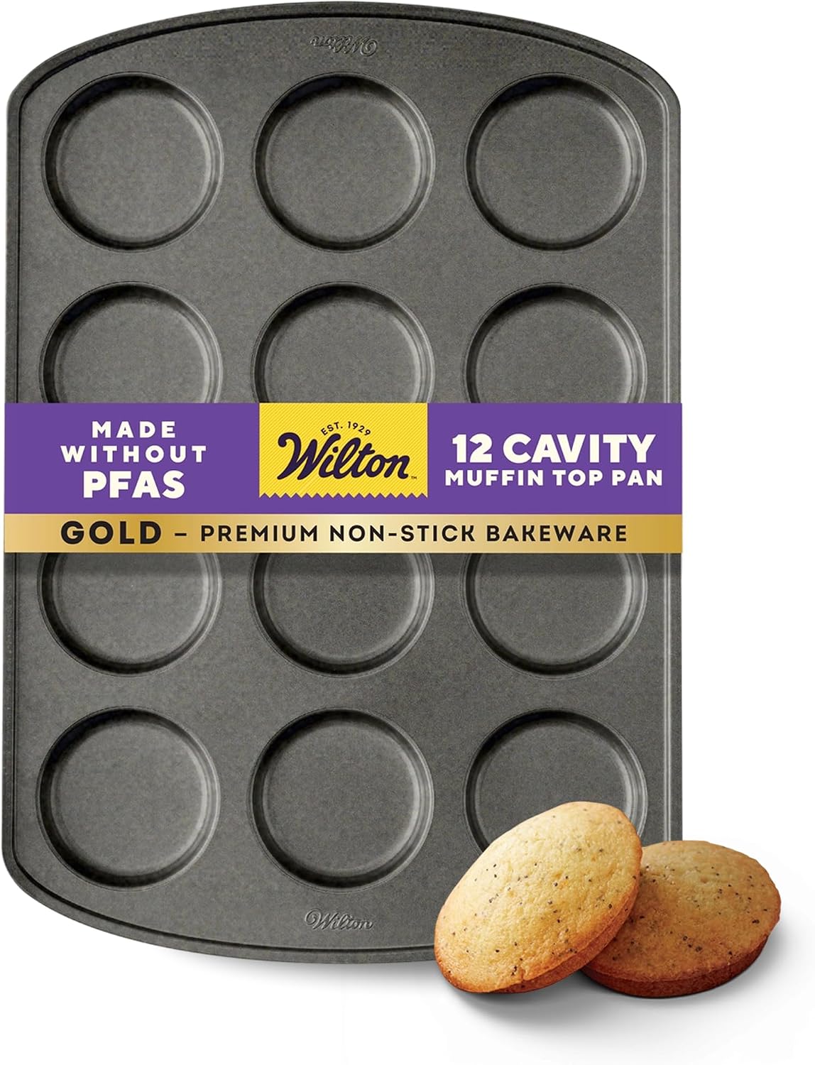 Wilton-12 Cavity Muffin Top Pan