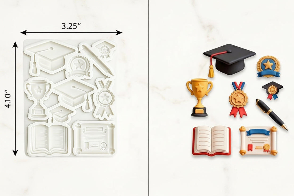 Graduation Set Mold