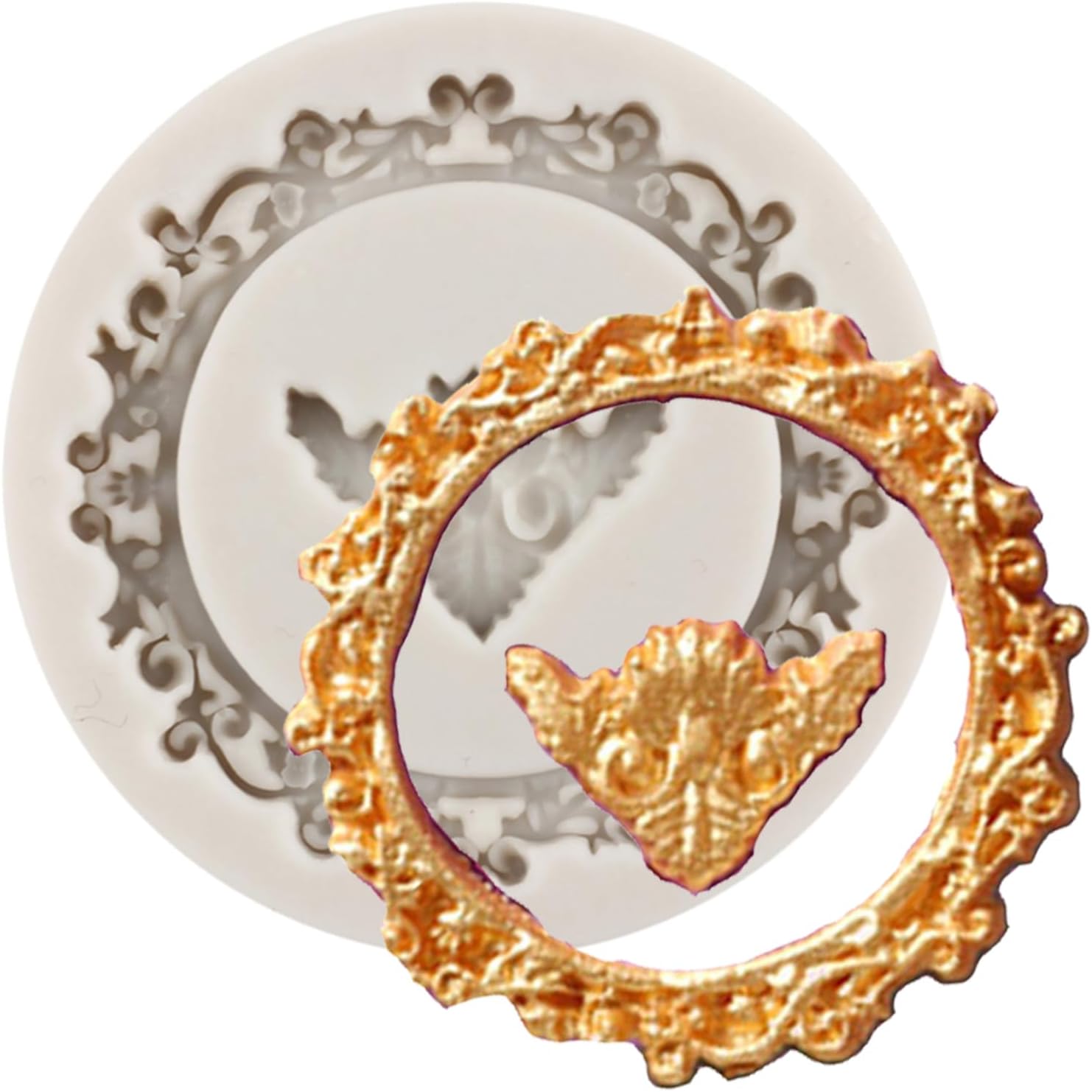 Vintage Circle Frame