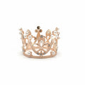 2” Champagne/Pearls Crown