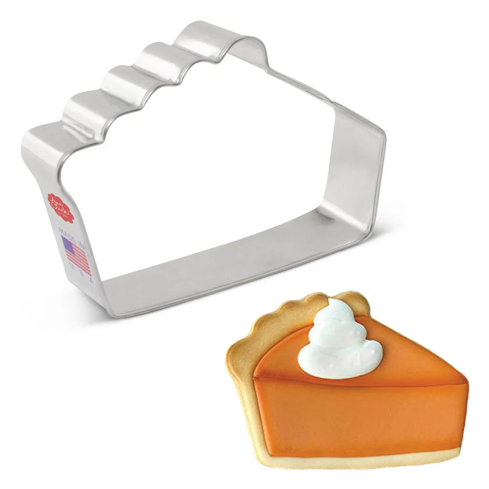 Pie Slice Cookie Cutter, 4 1/2"