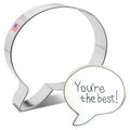 Speech Bubble Cookie Cutter, 4.5"