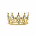 2.5” Gold/Pearlescent Rhn Crown
