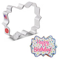 Square Plaque Cookie Cutter, 3 3/8" x 4"