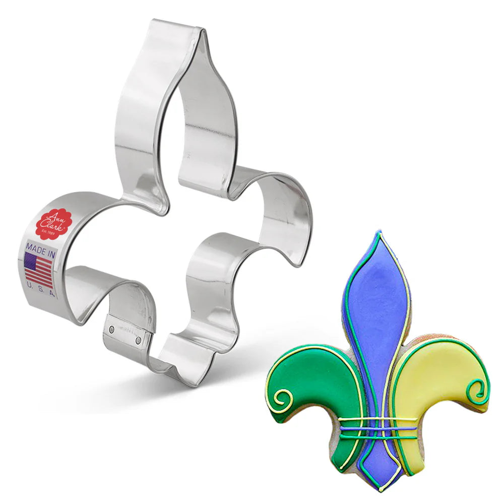 Fleur de Lis Cookie Cutter, 4 3/4"