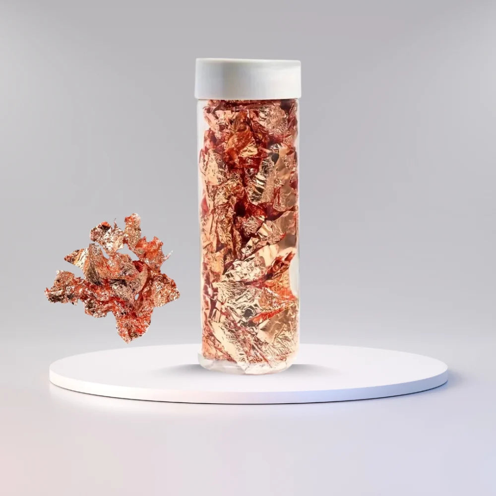 Rose gold non-toxic foil