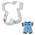 Baby Romper Cookie Cutter 3 1/4"