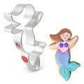 Mermaid Cookie Cutter, 4 1/2"