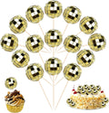 Gold disco balls