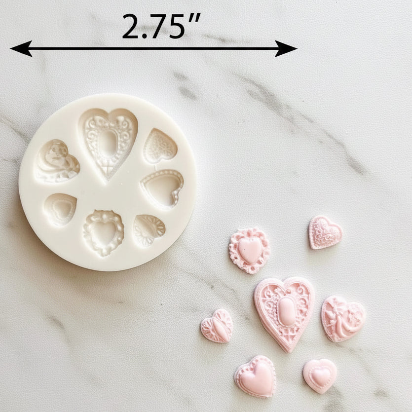 Brooch Heart Mold