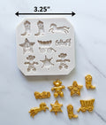 Sm Cowboy Set Mold