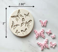Butterfly Oval Mold