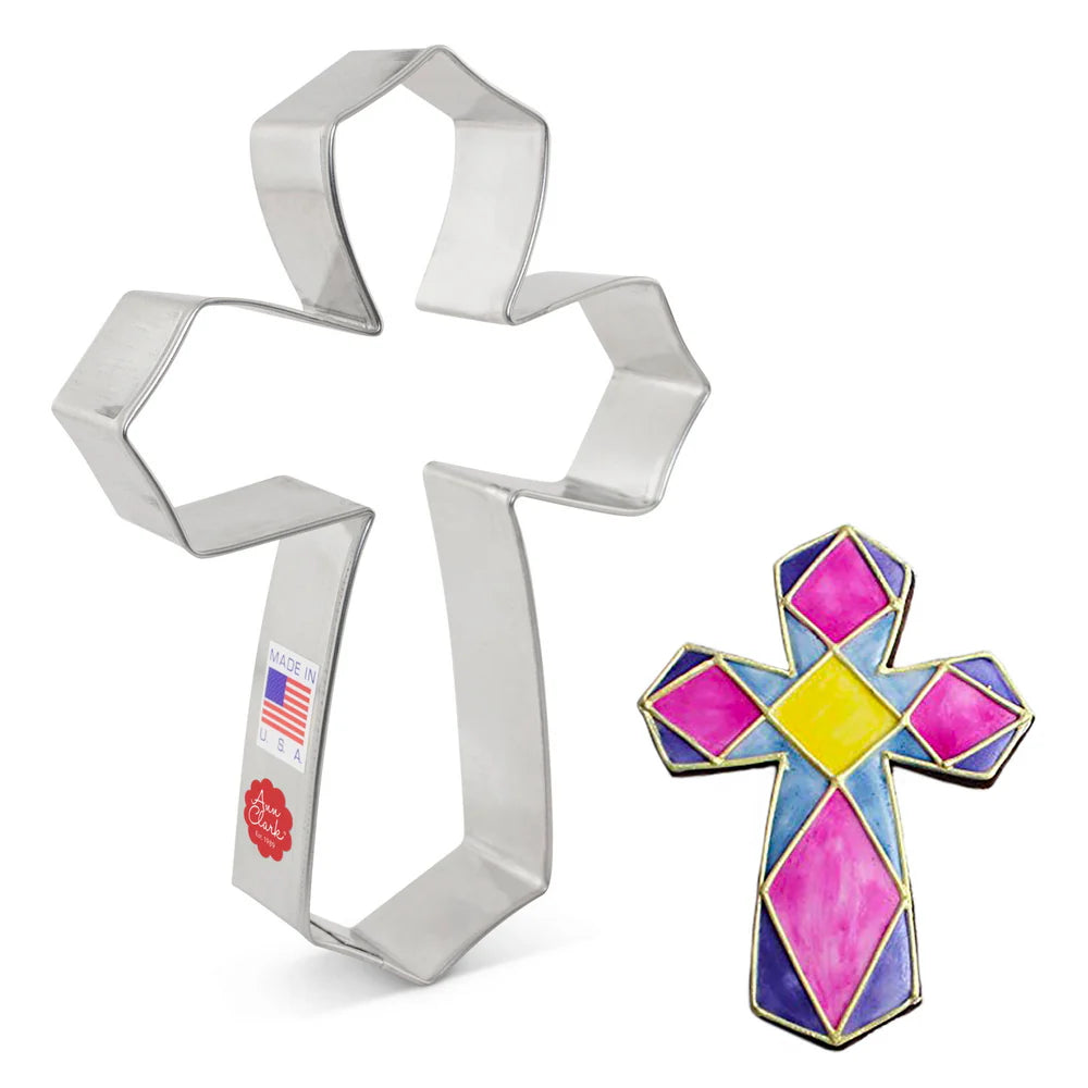 Large Cross Cookie Cutter, 4"