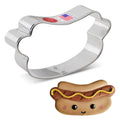Hot Dog Cookie Cutter 3.5" x 2"
