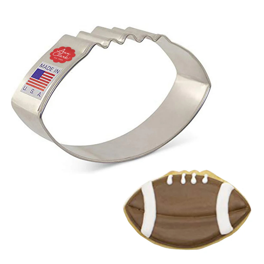 Football Cookie Cutter 3 1/2"