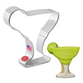 Margarita Glass Cookie Cutter 4" x 4 1/2"