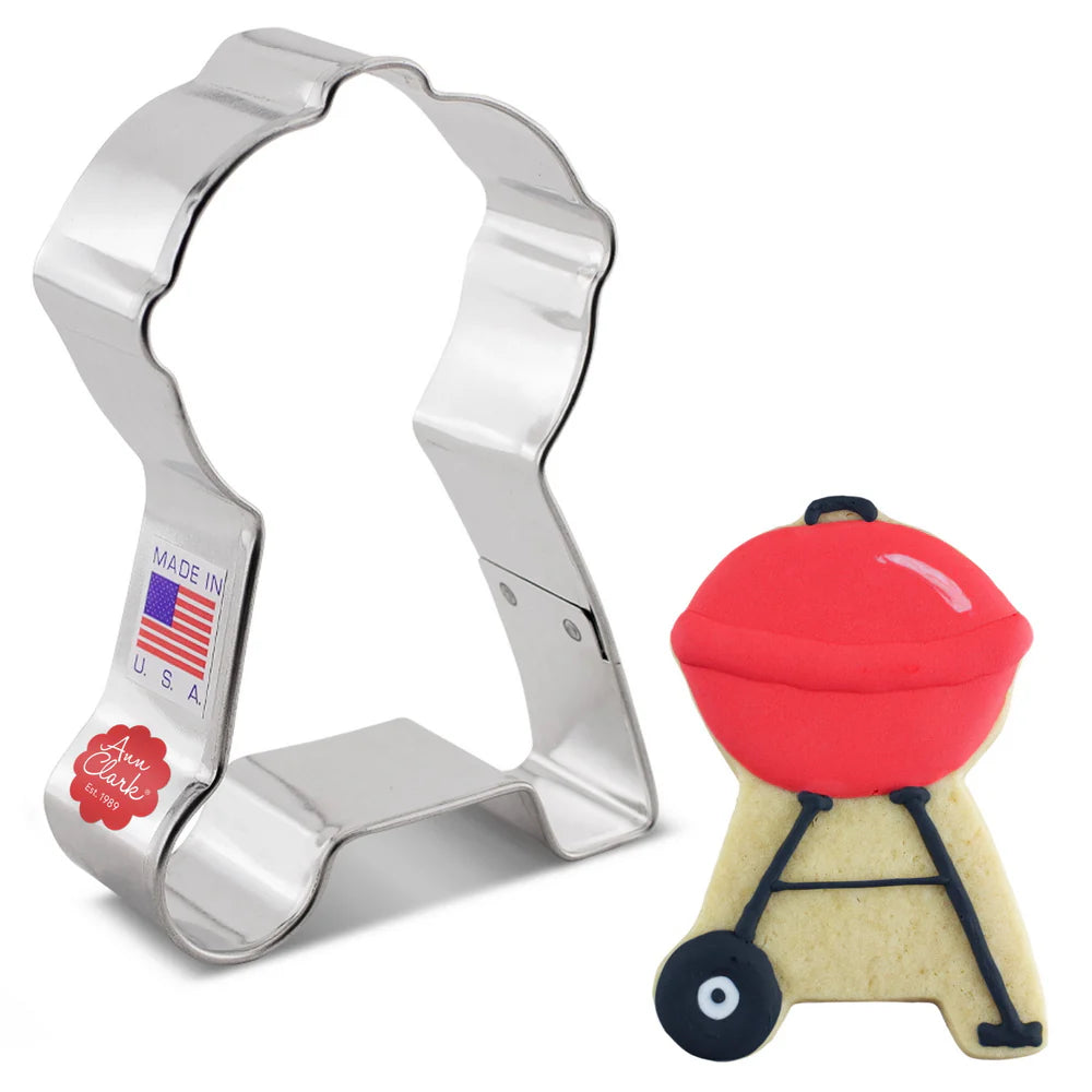 BBQ Grill Cookie Cutter 3 x 1 1/2"