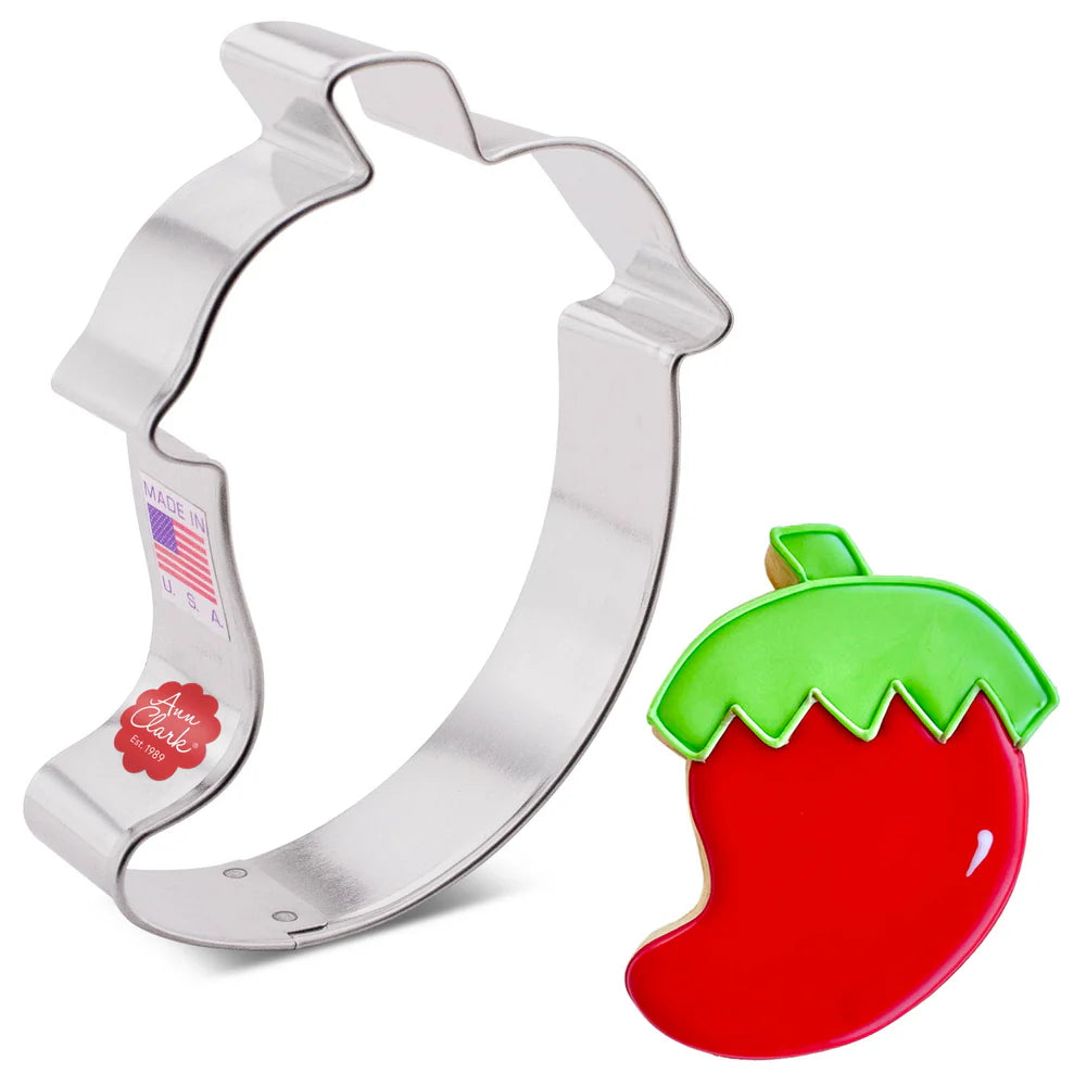 Chili Pepper Cookie Cutter, 4"