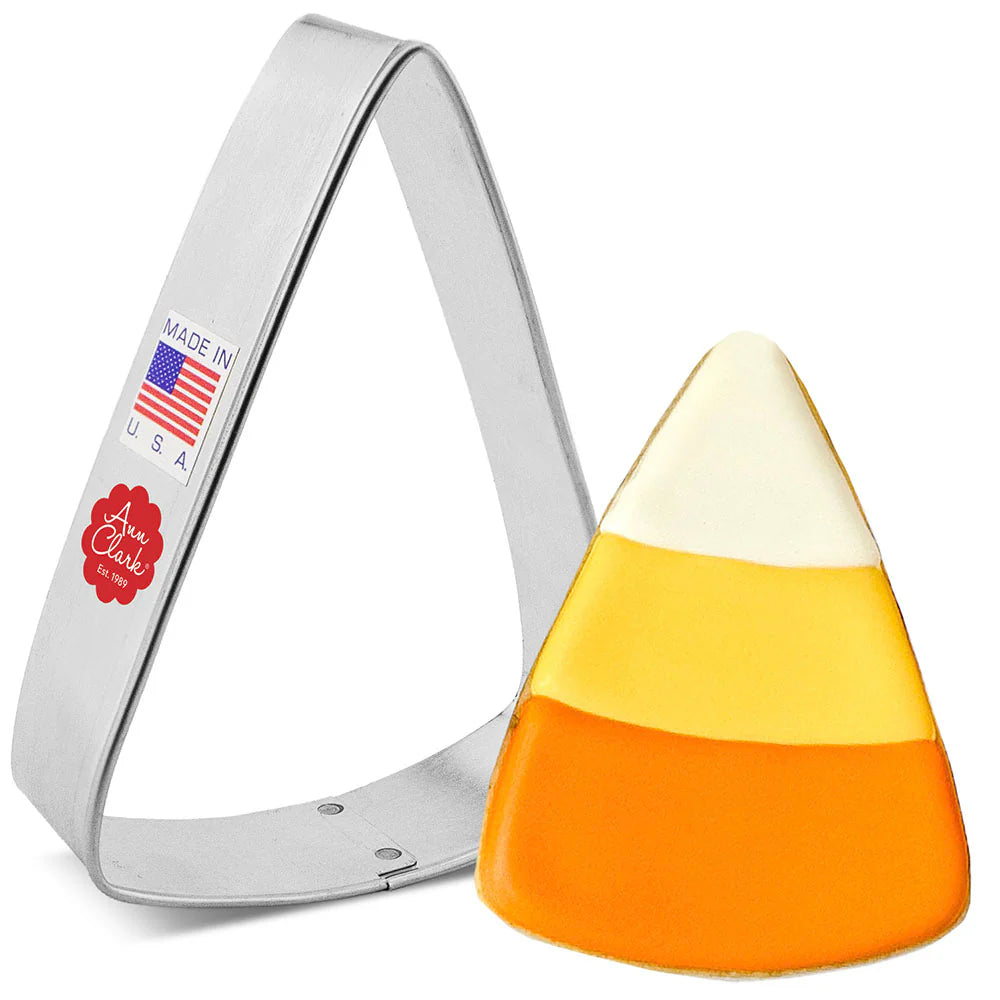 Triangle Wedge Cookie Cutter Measures 2.89" x 3.68" x 1"