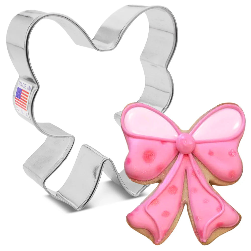 Classic Bow Cookie Cutter 2.93" x 3.5" x 1"