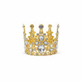 2.5” Chunky Silver Rhn Crown