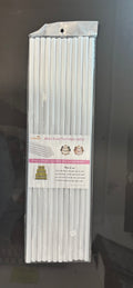 19.68” x 0.4” 12pcs Dowel Rods