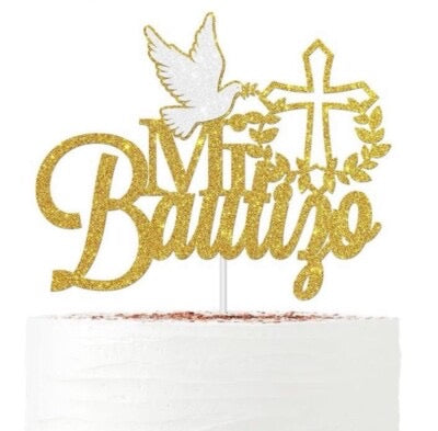 Cake Topper-Mi Bautizo