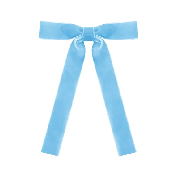 Blue Velvet Bow