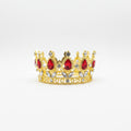 2.5” Gold/Red Rhn Crown