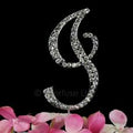 Rhinestone Letter Topper-I