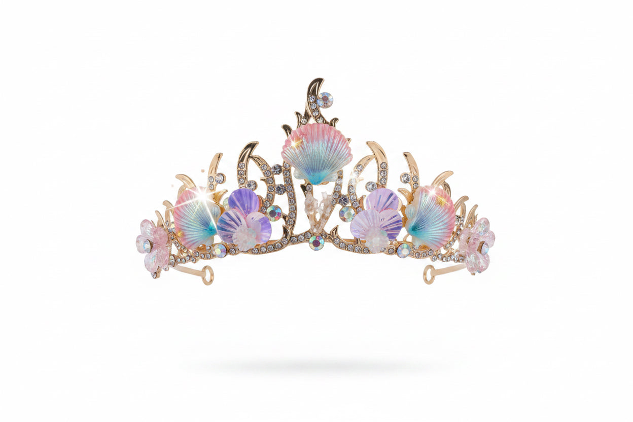 5.5” Pink Shell Crown
