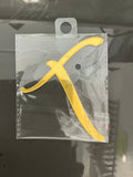 4” Gold Cursive Letter Topper-T