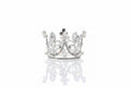 2” Silver/Pearls Crown