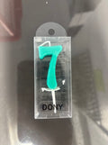 Number candle-7