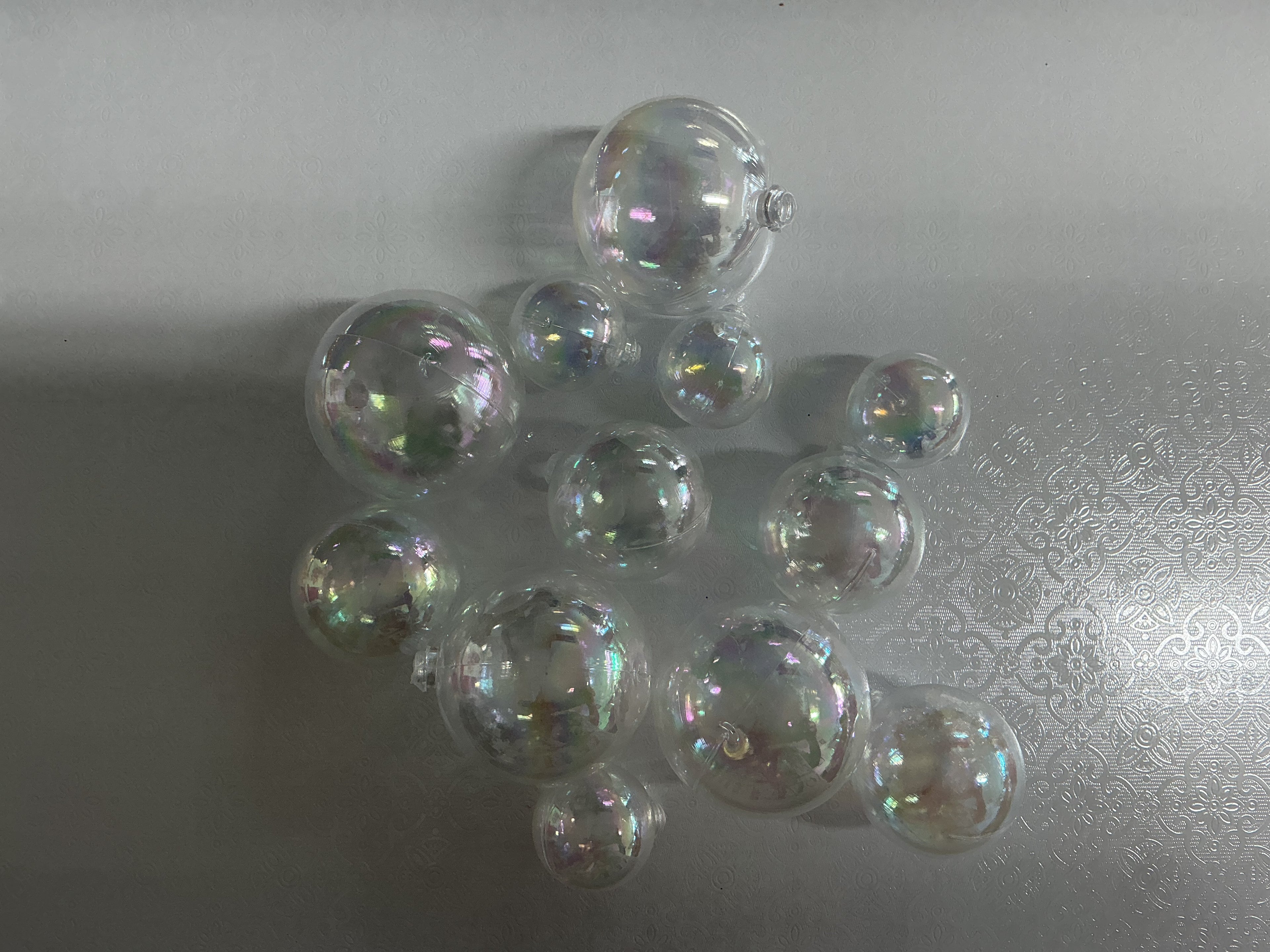 Clear clear ball