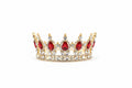 5” Gold/Red Rhn Crown