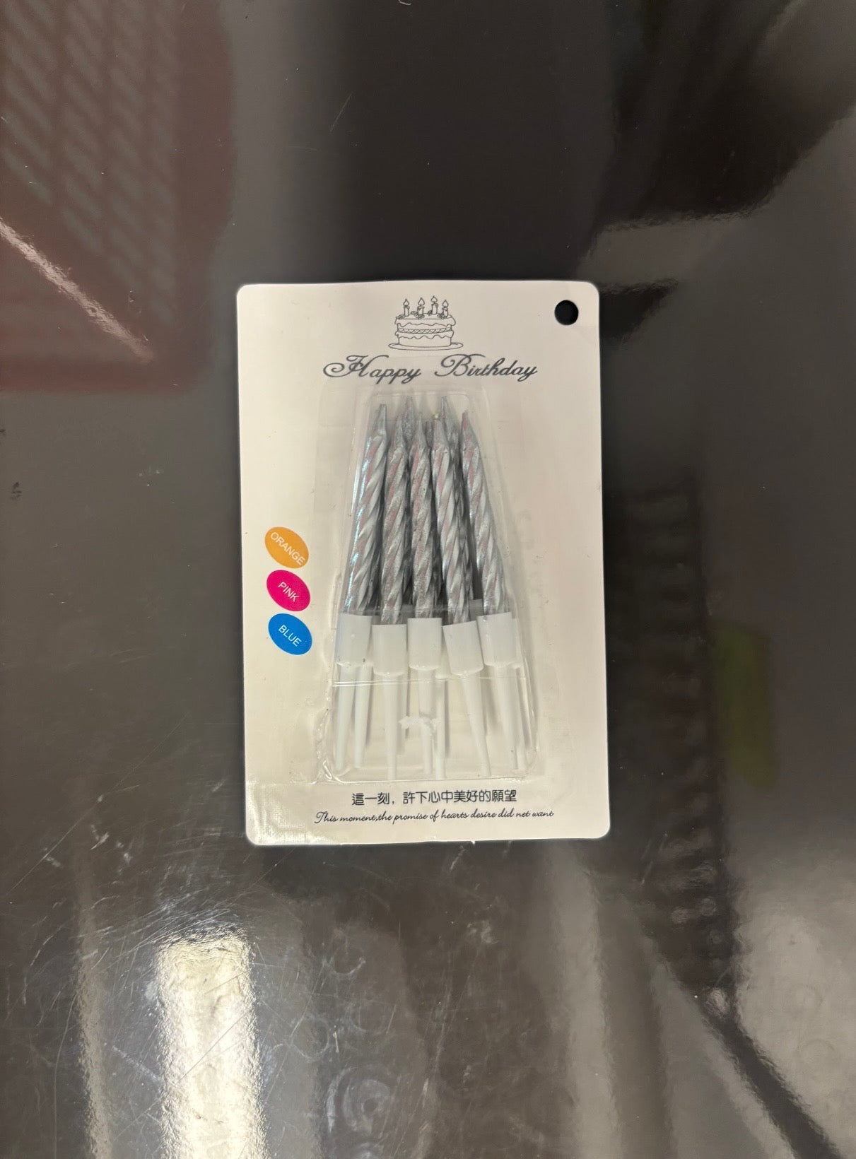 Mini Candles-Silver