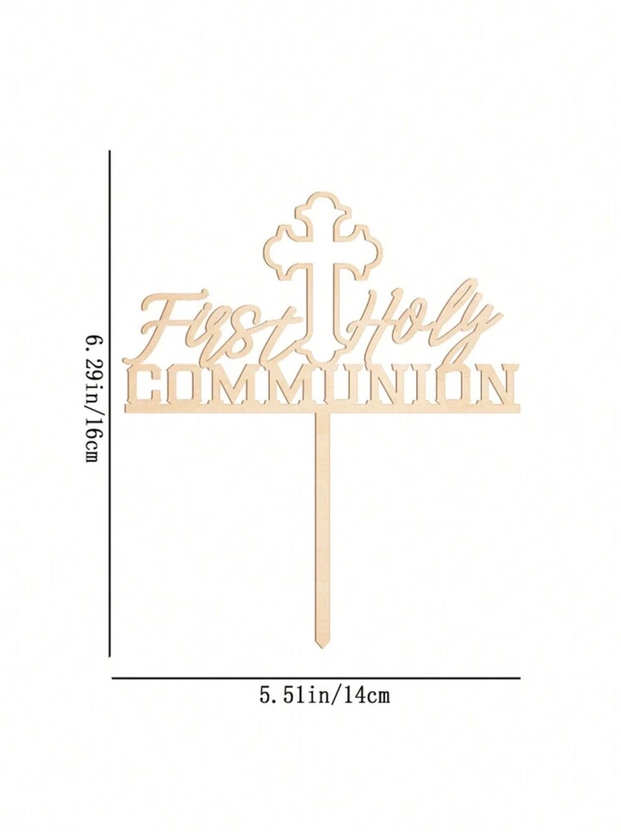 Cake Topper-First Holy Communion